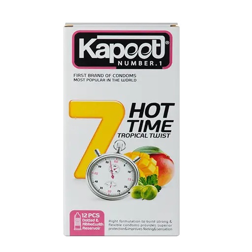 کاندوم گرم کننده کاپوت مدل Hot Time